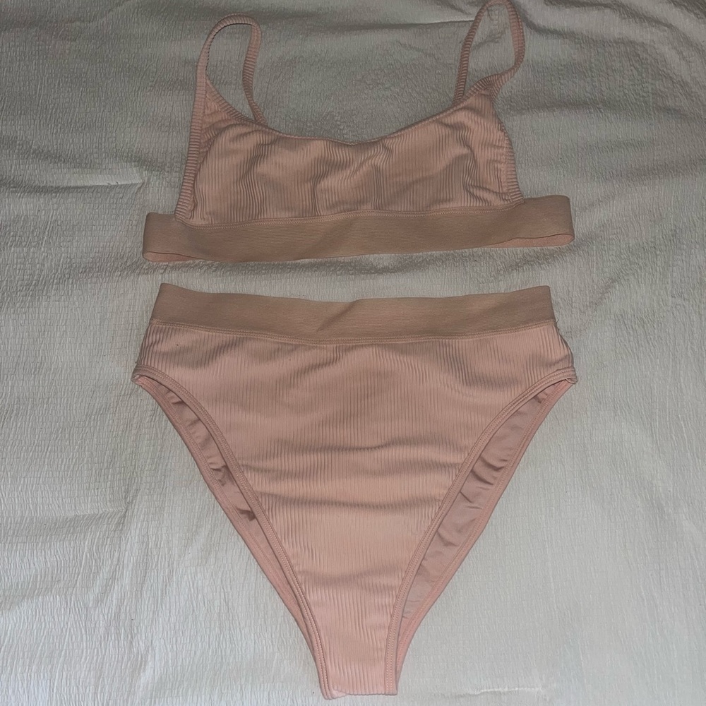 pink frankie’s bikini set